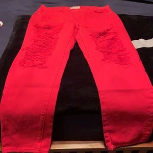 Lucky brand sienna slim boyfriend.  Size 8/29